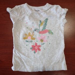 Hummingbird Tshirt, toddler size 24M